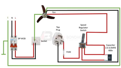 fan schematic diagram sr6012