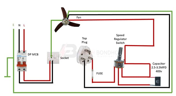 fan schematic diagram sr6012