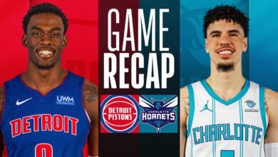 detroit pistons vs charlotte hornets match player stats​