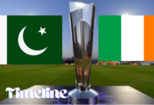 ireland cricket team vs pakistan national cricket team timeline