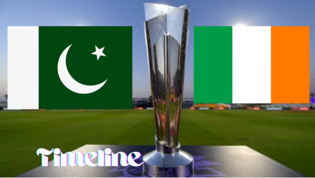 ireland cricket team vs pakistan national cricket team timeline